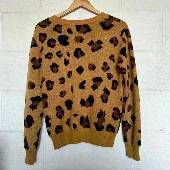 Chloe Sevigny for Open Ceremony Leopard Print Cardigan - Picture 2 of 8